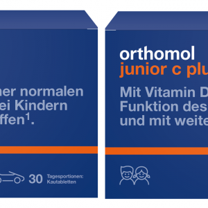 AKCIJA 2 vnt. Orthomol Junior C plus (30 dienos dozių)